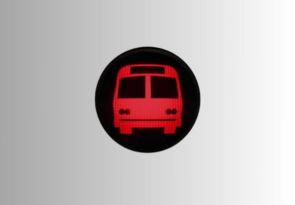 Bus Led Signal 12″ LED Bus Indication Signal - LEOTEK Latinoamérica