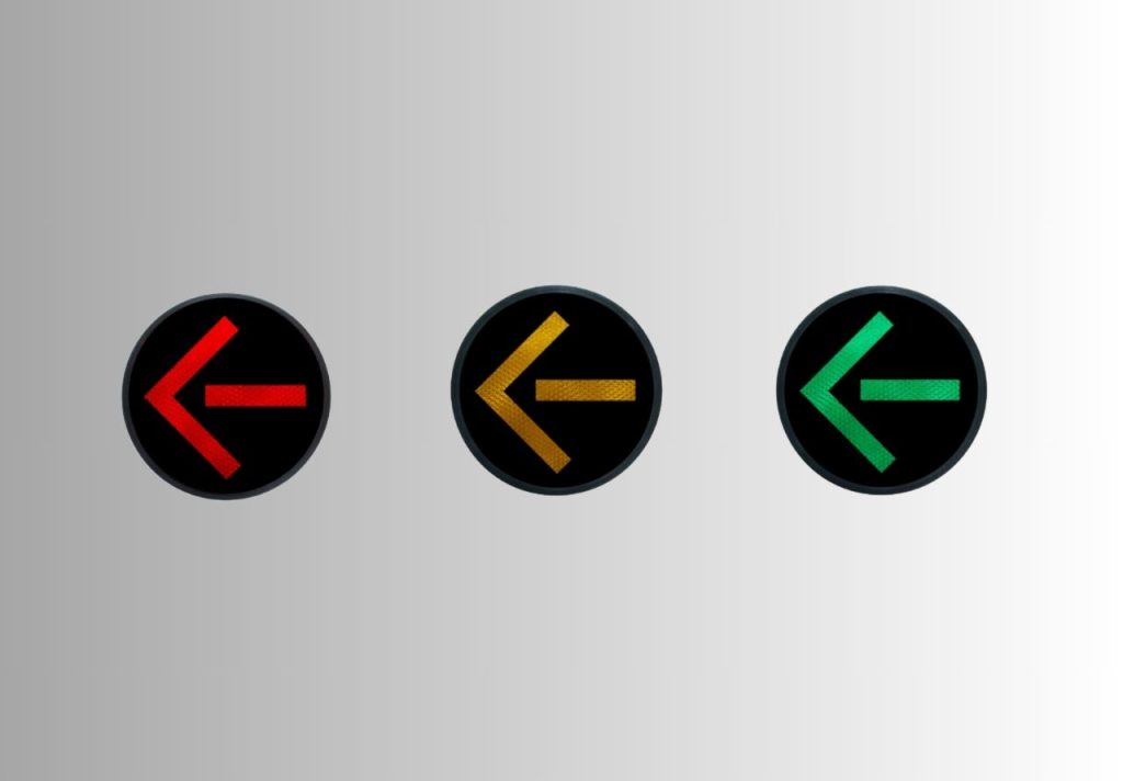 Led Taffic Light Module Symbol 12″ Signal Arrow LED Traffic Light Module - LEOTEK Latinoamérica
