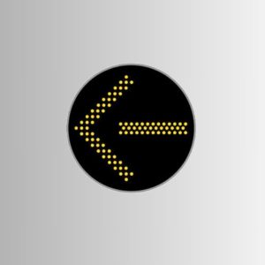 12″ Bi Modal Arrow LD Series Yellow
