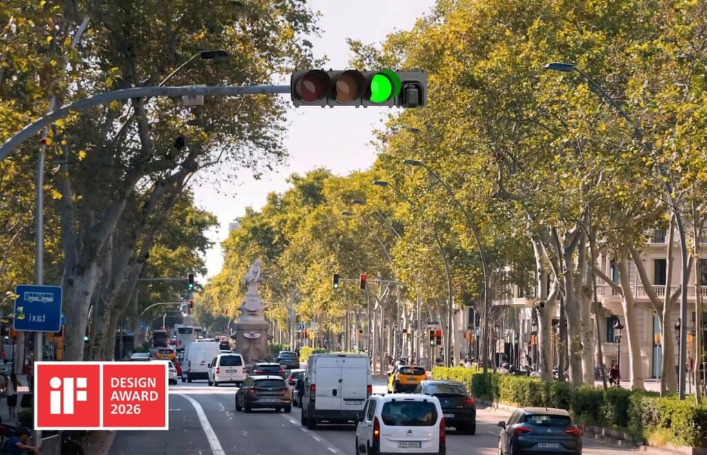 Imagen 1. El sistema Interlux AI Signal System recibe el Premio iF Design Award 2026 en la categoría Diseño de Producto.