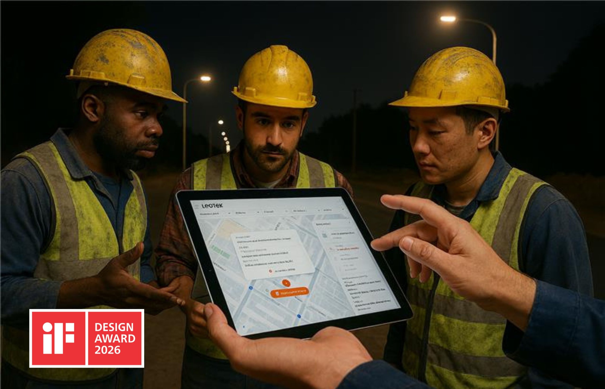 Imagen 3. La plataforma RenAI AI Roadway Infrastructure Management System obtiene el Premio iF Design Award 2026 en la categoría Experiencia de Usuario (UX).