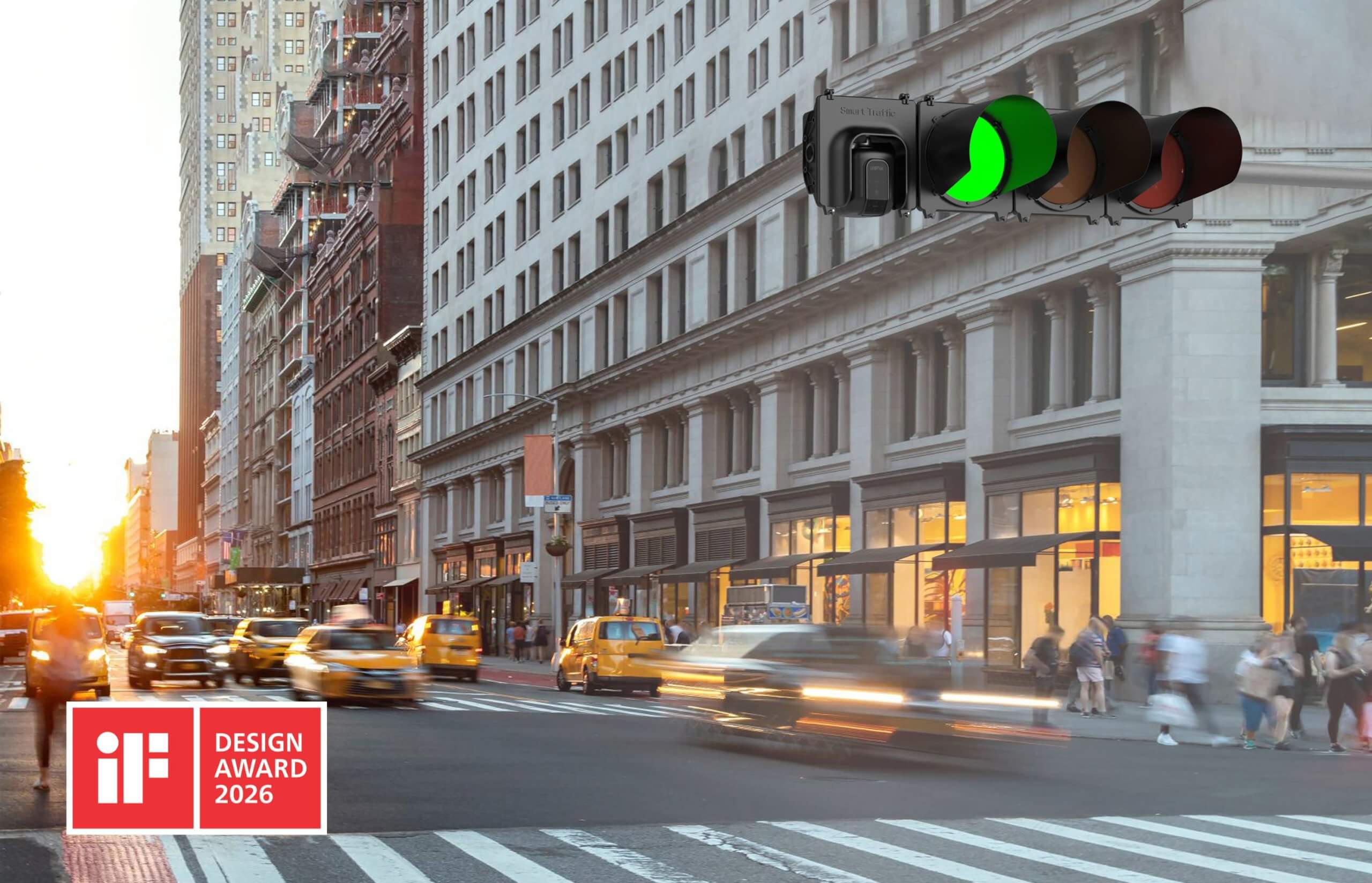 Imagen 2. Interlux AI Signal System distinguido en los Premios iF Design Award 2026 por excelencia en Diseño de Producto.