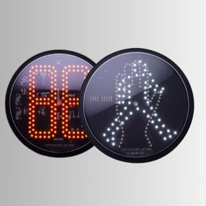 Canadian Pedestrian Signal Module, Hand & Person Overlap