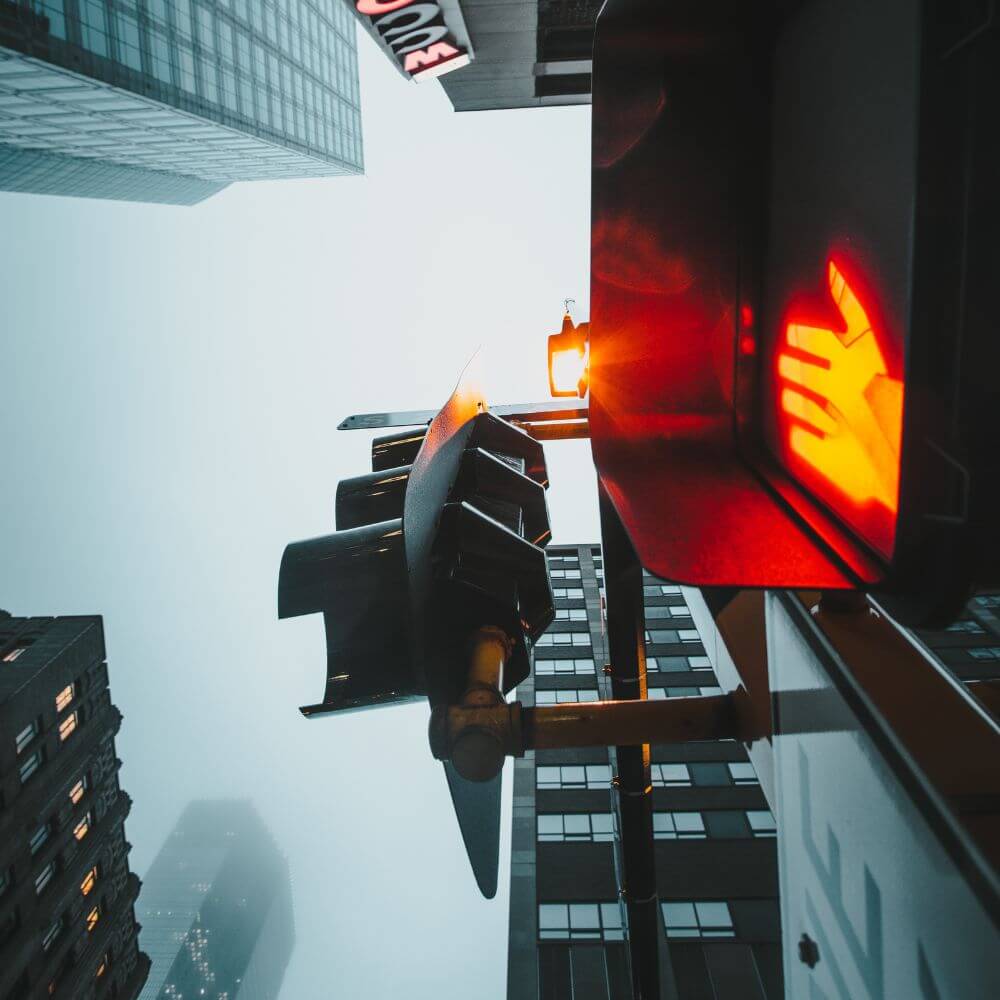 Productos 11 LED Hand and Man Signal